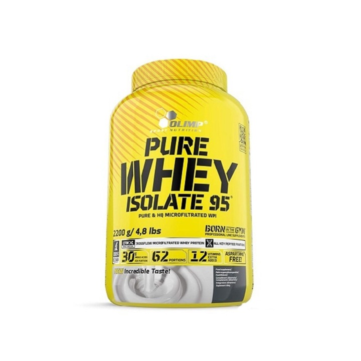 Протеин, Olimp Pure Whey Protein Isolate Strawberry 2,200 кг