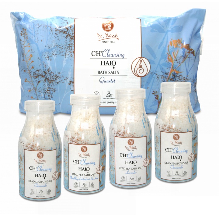 Tratament de ingrijire Dr Nona Cvartet de saruri de baie 4x 300g