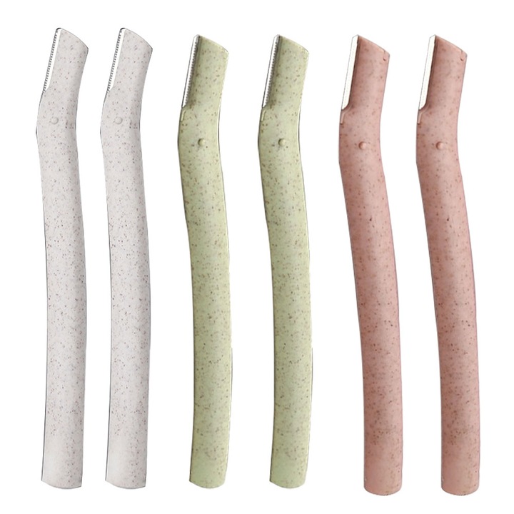 Set 6 aparate de tuns sprancene AMRINUGL, otel inoxidabil, design ergonomic, usor de transportat