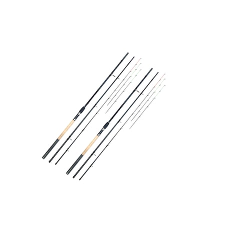 Set 2 Lansete MF Black Force Feeder Lungime 3.60 m Actiune 50 – 150 gr