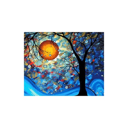 Комплект за рисуване по номера с картини и известни личности, 40x50 см ...