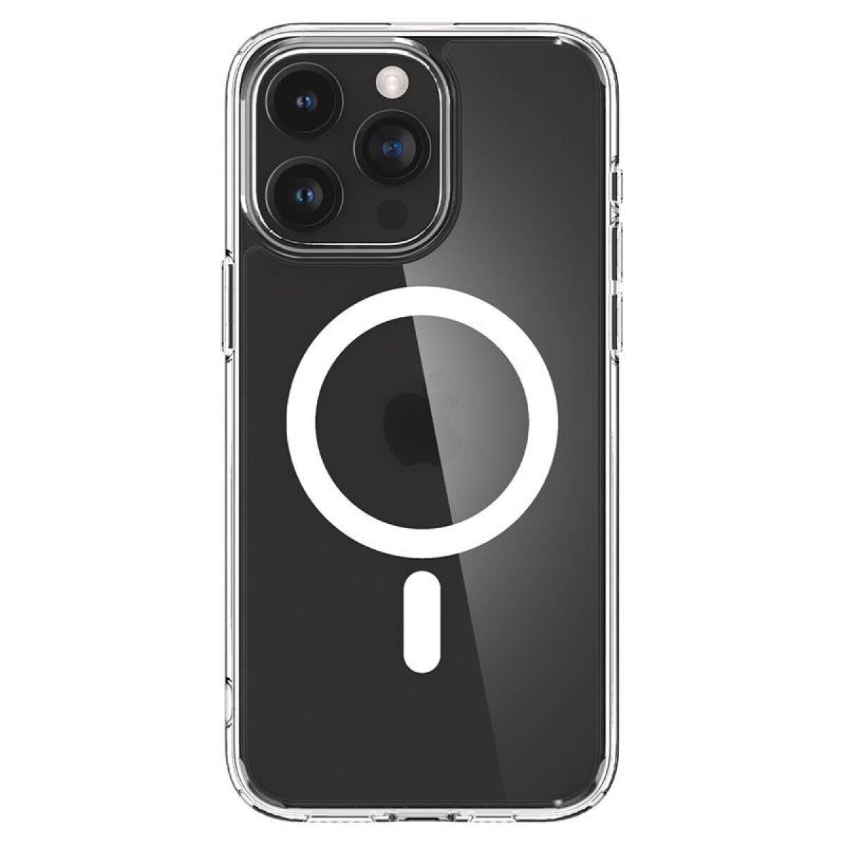 Husa pentru iPhone 15 Pro - Spigen Ultra Hybrid MagSafe - Frost Clear