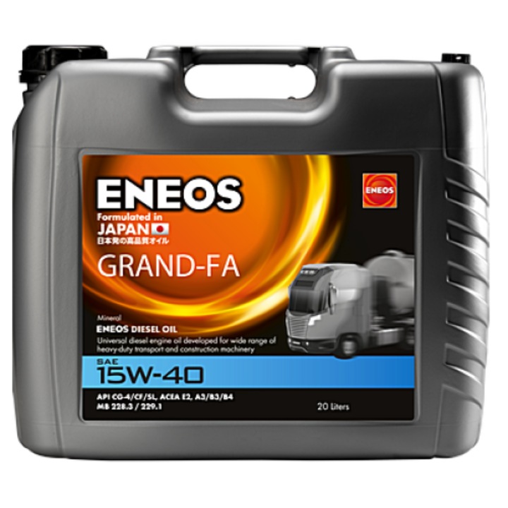 ENEOS GRAND-FA 15W40 двигателно масло, обем 20 литра, минерално