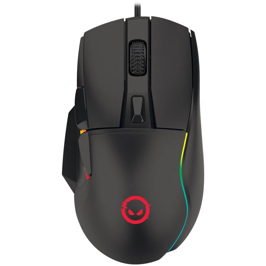 Mouse gaming Canyon Shadder GM-728 RGB 6 buttons Wired Transparent