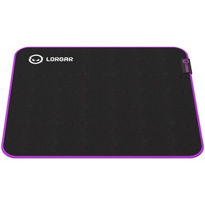 Mousepad gaming Lorgar Main 315 500x420 Black Purple