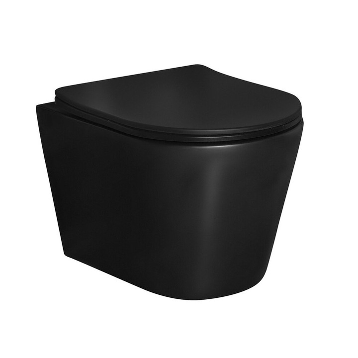 Toaleta fara rame Kerra Milos BLM montata pe perete