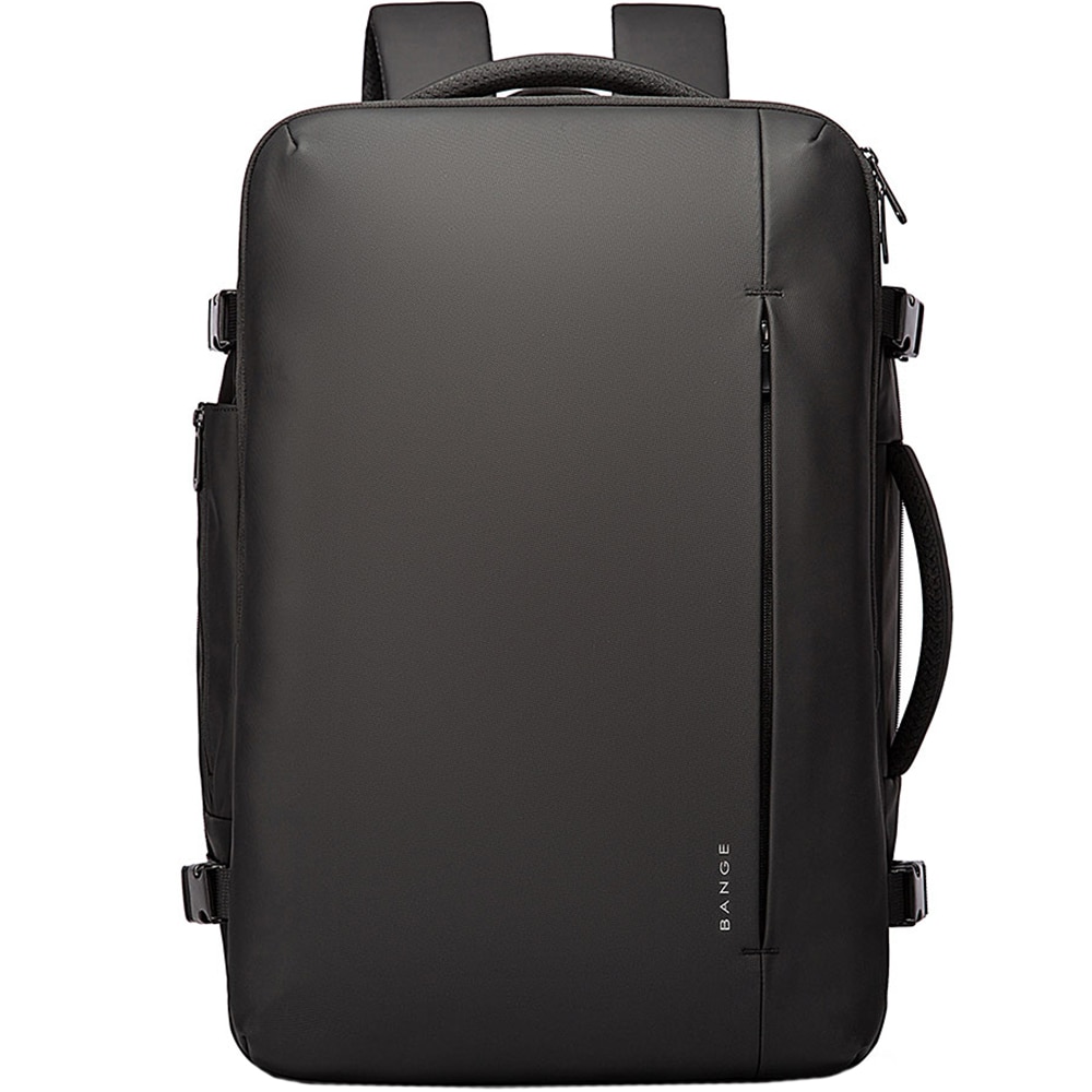 Rucsac calatorii, birou, laptop 15.6 inch, extensibil, buzunar antifurt, rezistent la stropi de apa, sistem fixare pe valiza, BANGE, BG1909SBK, Negru