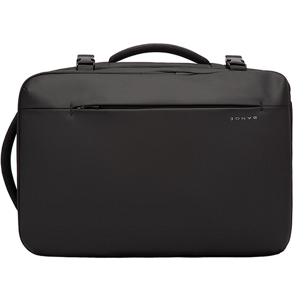 Rucsac calatorii, birou, laptop 15.6 inch, extensibil, buzunar antifurt, rezistent la stropi de apa, sistem fixare pe valiza, BANGE, BG1909SBK, Negru