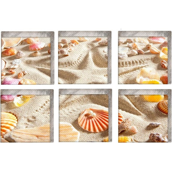 Sticker protectie antialunecare pentru cada si cabina de dus, 9 piese, MaffStuff