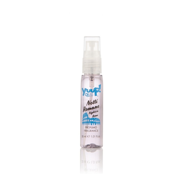 Parfüm kutyáknak és macskáknak Yuup!, elegáns és kifinomult aroma, esti virágok finom árnyalataival és mediterrán esszenciákkal, Nights in rum, 30 ml