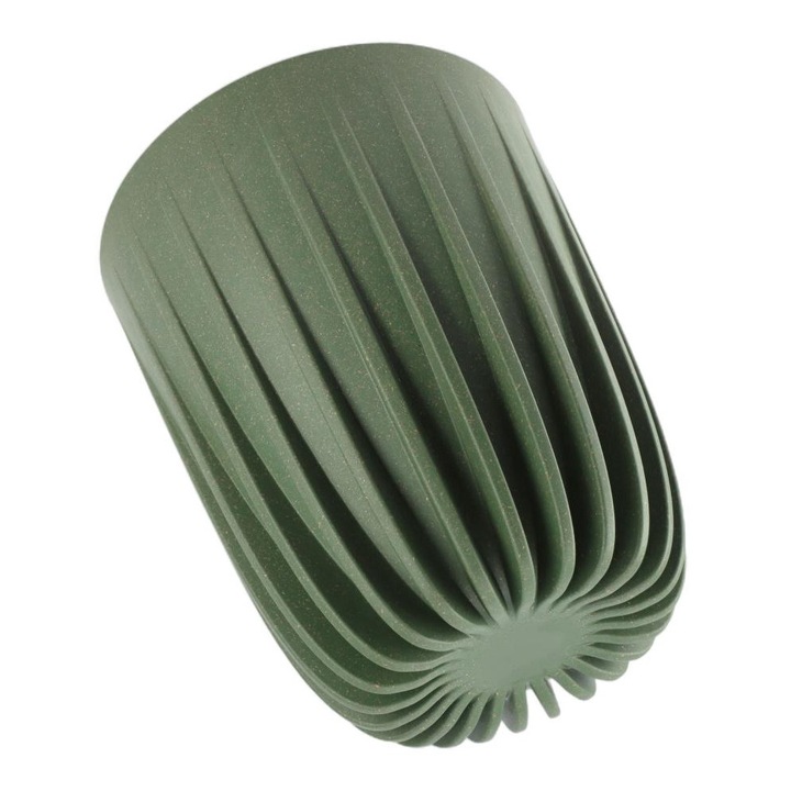 Ghiveci pentru flori, KADAX, Lemn reciclat, 30 x 36 cm, Verde