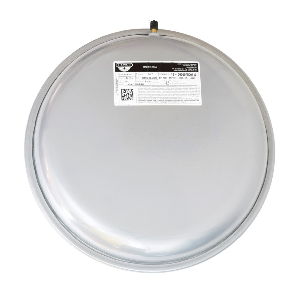 Vas de expansiune Zilmet 10 Litri, diametru 324 mm, inaltime 140 mm, racord 3/4”G