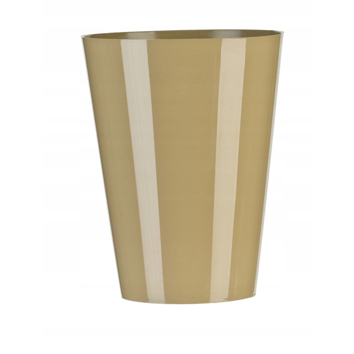 Ghiveci decorativ pentru orhidee, Kadax, Plastic, 13 x 17 cm, Bej