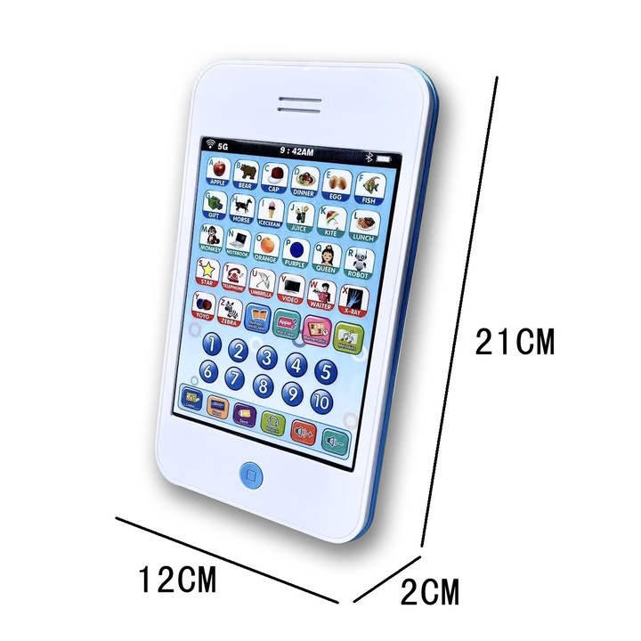 Jucarie interactiva pentru copii, 6 functii educationale