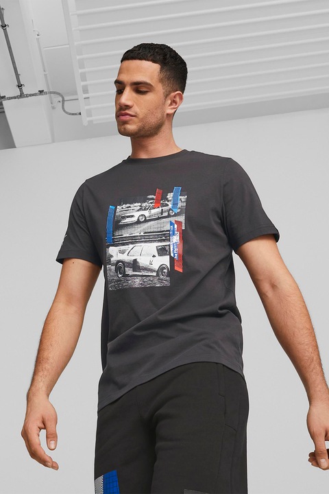 Puma, Tricou cu imprimeu foto BMW MMS, Negru
