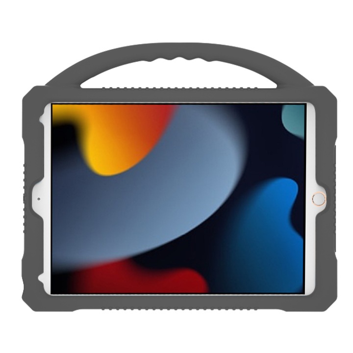 Husa protectie tableta, TopEsct, Silicon, Compatibil cu Apple iPad 10.2", Negru