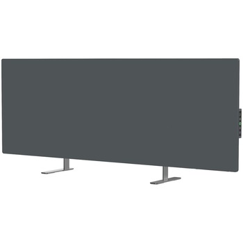 Convector electric de podea/perete AENO AGH0005S, Ecran LED, 700 W, Wi-Fi, Infrarosu, Gri