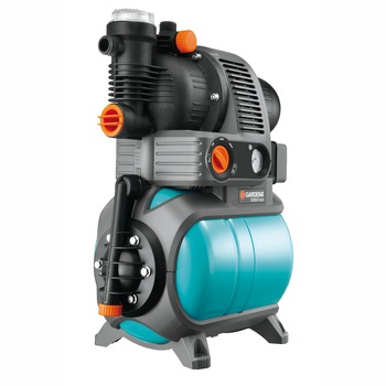 Hidrofor cu rezervor Gardena Comfort 5000/5 Eco, 1100 W, 4500 l/h, 5 Bar Hidrofor cu rezervor Gardena Comfort 5000/5 Eco, 1100 W, 4500 l/h, 5 Bar