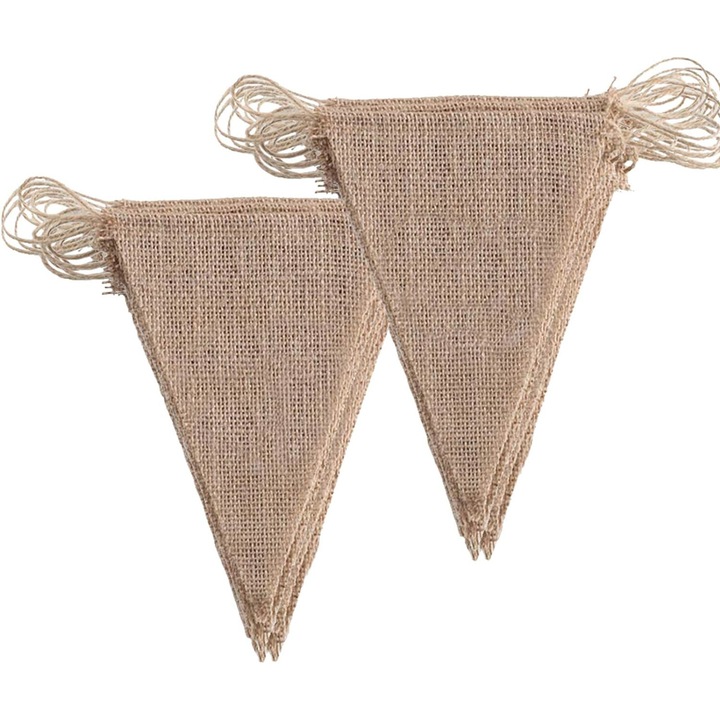 Set 2 ghirlande decorative, In, 3m, Bej