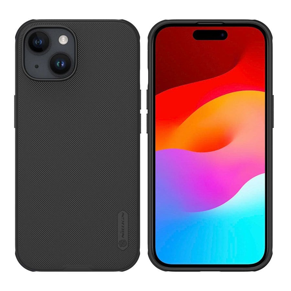 Carcasa Nillkin Frosted Shield Pro compatibila cu iPhone 15 Black