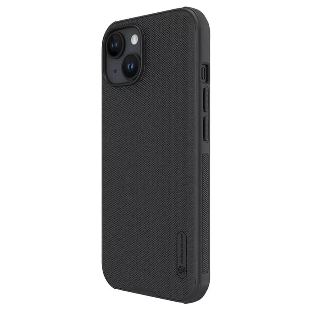 Carcasa Nillkin Frosted Shield Pro compatibila cu iPhone 15 Black