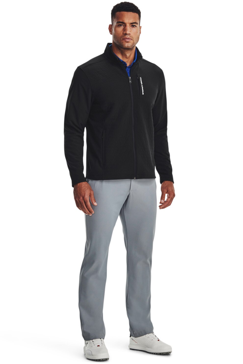Under Armour, Jacheta impermeabila pentru golf Storm, Negru, S Under Armour, Jacheta impermeabila pentru golf Storm, Negru, S
