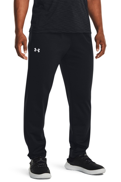 Under Armour, Pantaloni cu talie ajustabila pentru antrenament Twister, Negru