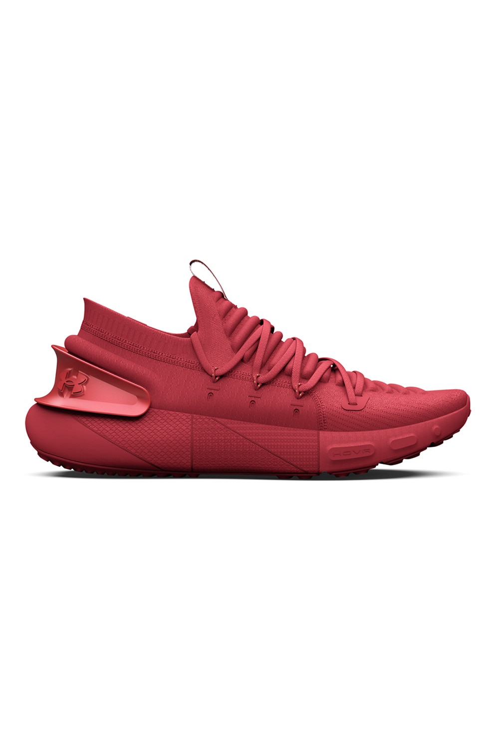 Under Armour, Pantofi cu logo Phantom 3 pentru alergare, Rosu inchis, 11