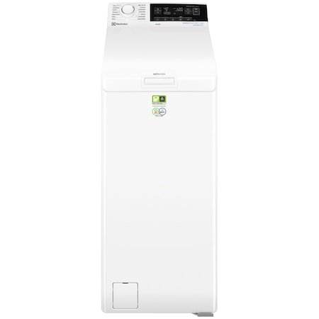 Masina de spalat rufe cu incarcare verticala Electrolux EW8TN3362E, 6 kg, 1300 RPM, Clasa A, Motor inverter cu magnet permanent, UltraCare (Okomix), SteamCare, Sensicare, Ultrawash, Alb