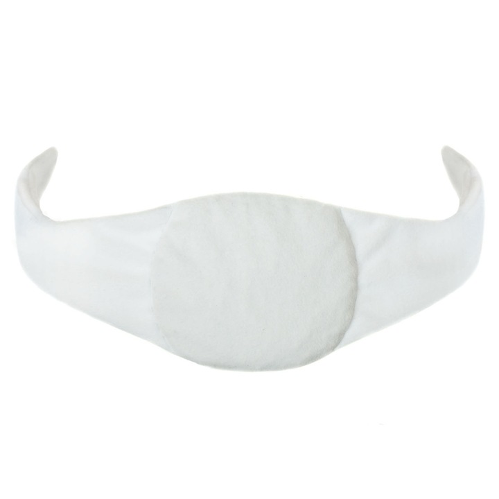 Termofor pentru colici, Perna termica cu centura pentru bebelusi, Seminte de cires, Ferocity, Alb