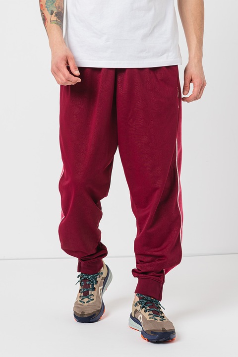 Nike, Pantaloni de trening cu snur, Violet pruna