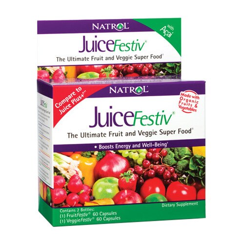 Supliment alimentar Natrol JuiceFestiv, 2 x 60 caps