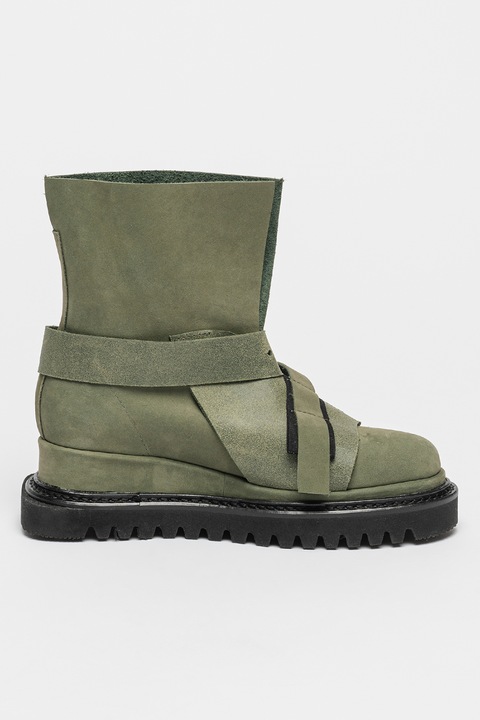 Mihaela Glavan, Ghete de piele fara inchidere, Verde militar, 35