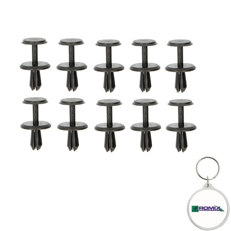 Set 10 buc. pin fixare tapiterie ROM A82009 pentru MERCEDES 5X11