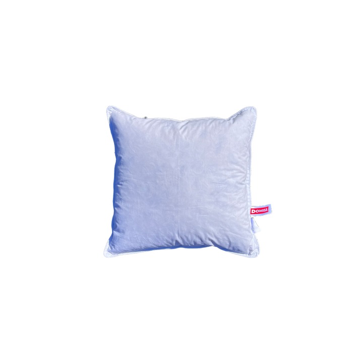 Perna Serene cu 90% puf si 10% pana de gasca, 60x60 cm, Alb