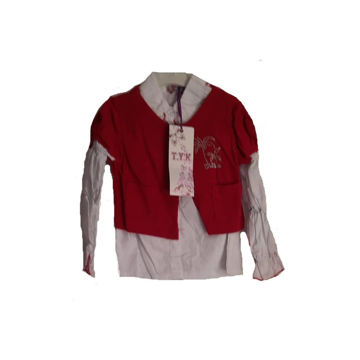 Set 4 piese TYK S010 culoare multicolor, Rosu