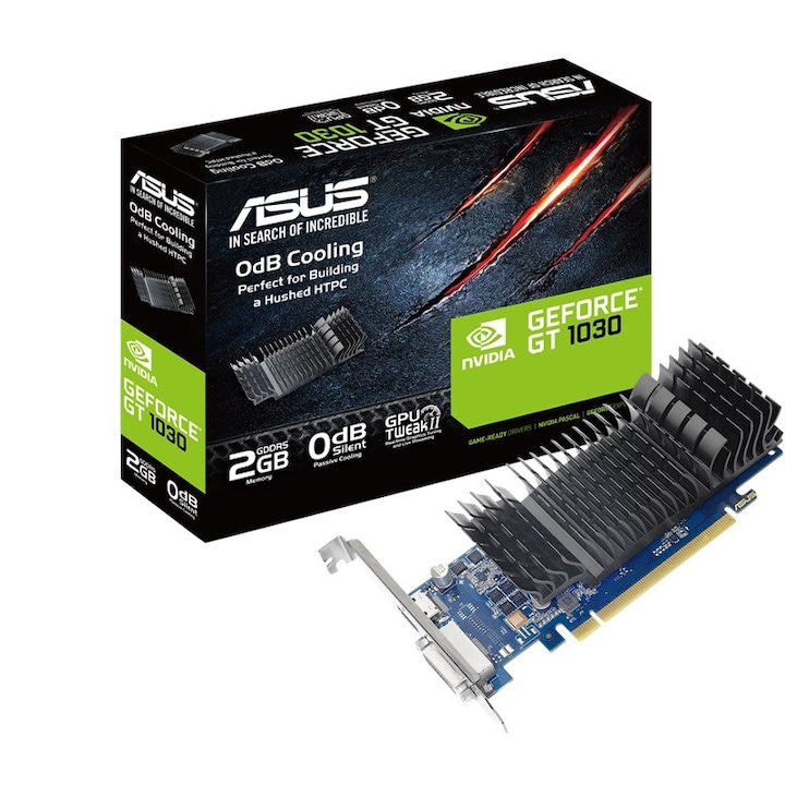 ASUS GeForce GT1030 SL videokrátya, 2GB GDDR5, 64-bit