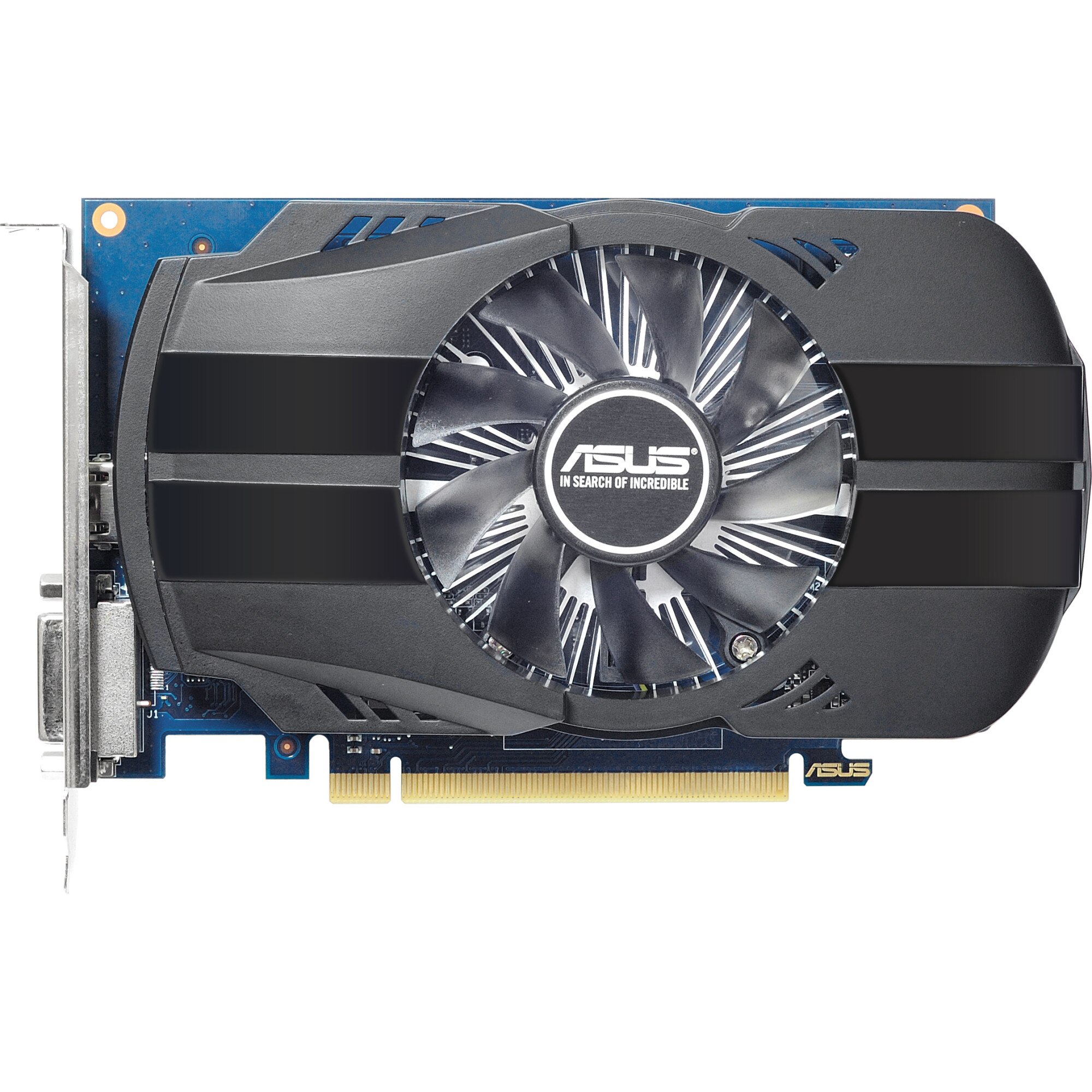 Placa video ASUS GeForce GT1030 O2G, 2GB GDDR5, 64-bit