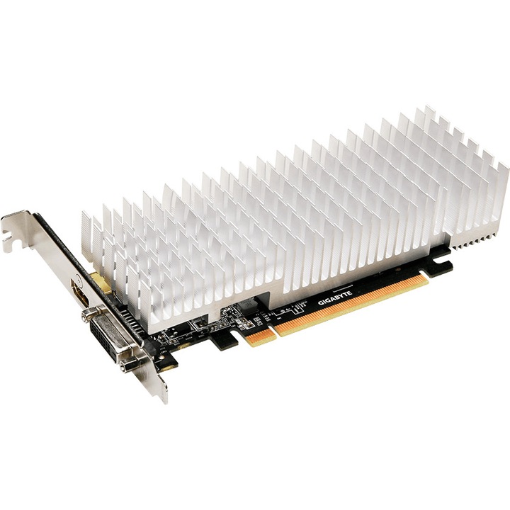 Placa video Gigabyte GeForce GT 1030 Silent Low Profile, 2GB DDR5, 64-bit