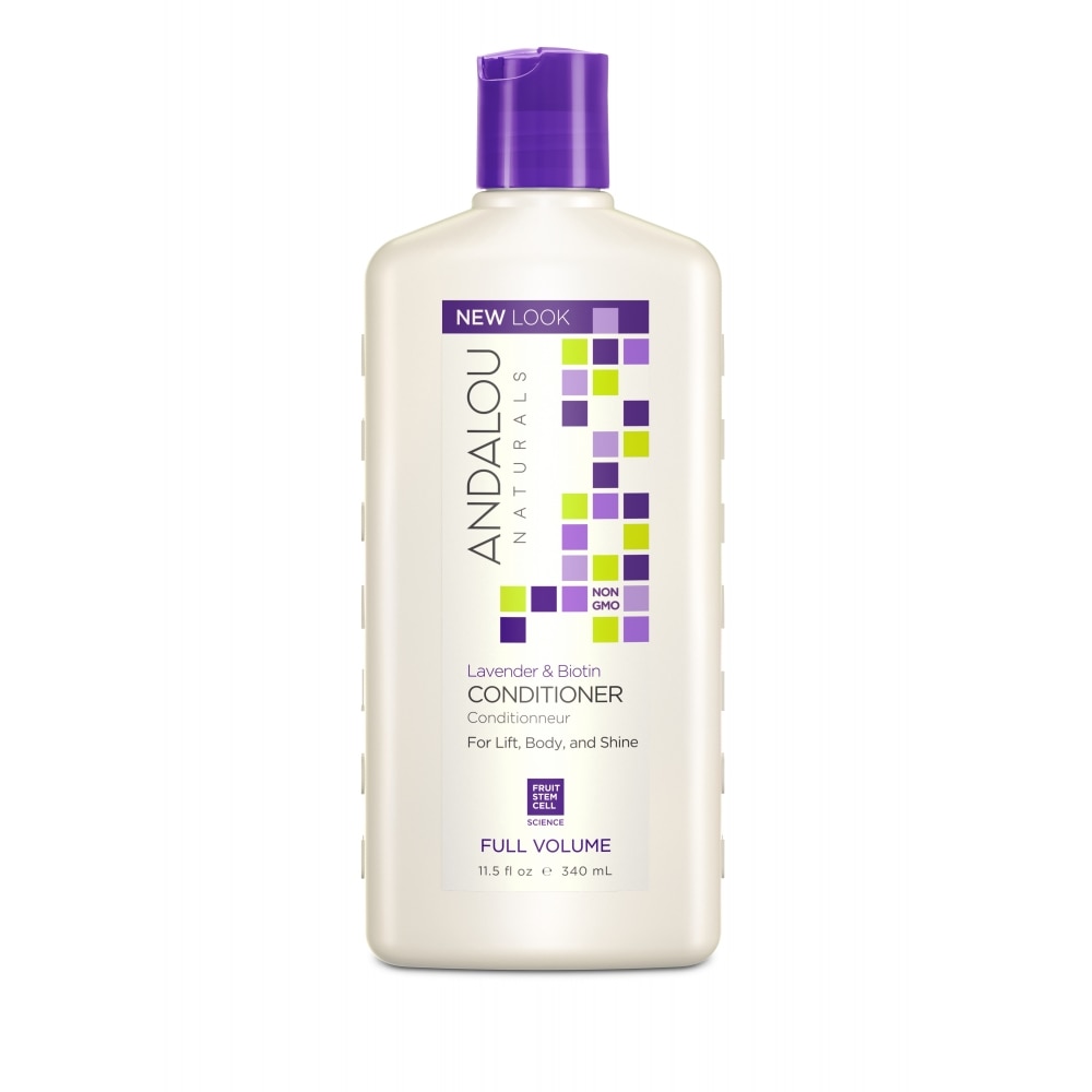Balsam pentru par lipsit de volum Secom Andalou Naturals Lavender & Biotin 340 ml