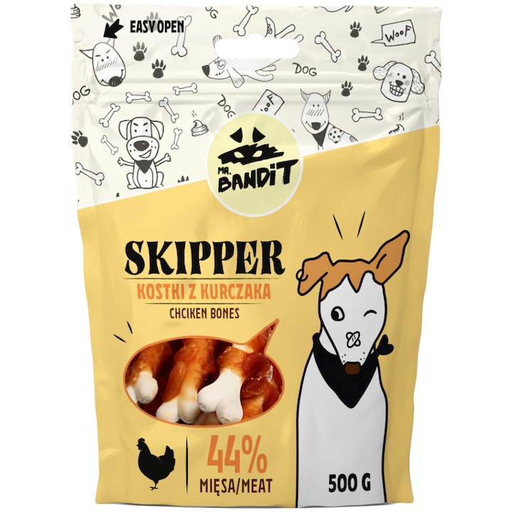 Награди за кучета Mr.Bandit, Skipper, Пиле, 500 гр
