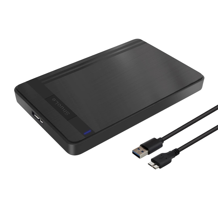 Orico Rack, Cafuneplus®, külső HDD/SSD 2,5 hüvelykes SATA, USB 3.0, fekete
