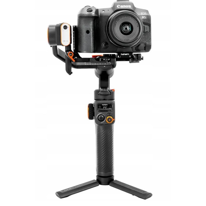Система за стабилизиране на изображението Gimbal iSteady MT2 KIT Hohem за SLR/DSLR фотоапарати Автоматично проследяване на лицето, Управление на увеличението, Изтичане на времето