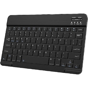 Tastatura wireless pentru tableta, Cafuneplus®, Bluetooth, fara fir, mini, ultra slim, universala, Portabila, Negru