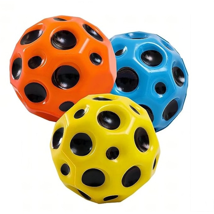 Подскачаща топка, Cafuneplus®, костюм от три части, оранжево/жълто/синьо