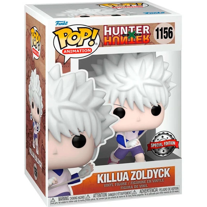 Funko Pop! Animation: Hunter x Hunter - Killua Zoldyck (with Yo-Yo) figura #1156