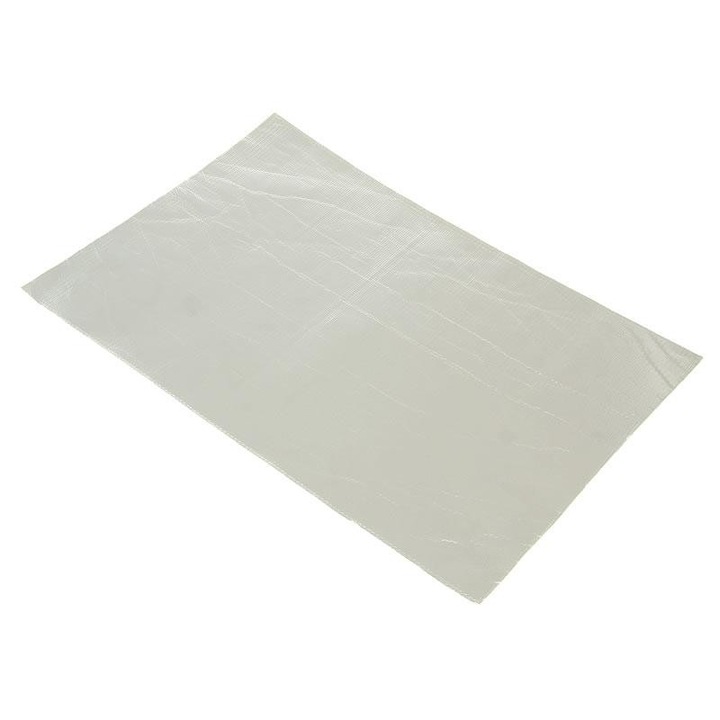 Öntapadó alumínium üvegszálas szövet hő védelem / borítás / védelem / borítás szalag 0.80x300x450mm