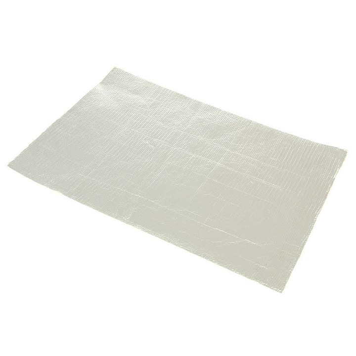 Öntapadó alumínium üvegszálas szövet hő védelem / borítás / védelem / borítás szalag 1.60x300x450mm