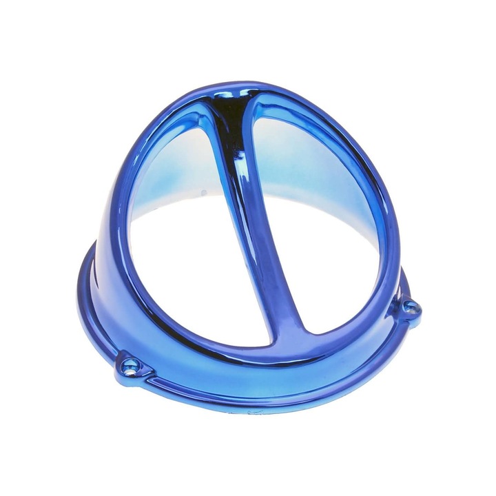 Ventilátor spoiler / légterelő levegő Scoop króm kék - univerzális 101 Octane 2775