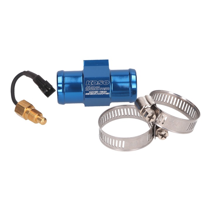 Víz cső hőfokmérő szenzor adapter 26mm Koso 2774